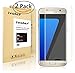 Galaxy S7 Screen Protector [ 3D Full Coverage], iVoler [2-Pack] [Anti-Scratch] [Ultra Clear] [No Bubble] Premium PET Film Screen Protector for Samsung Galaxy S7,