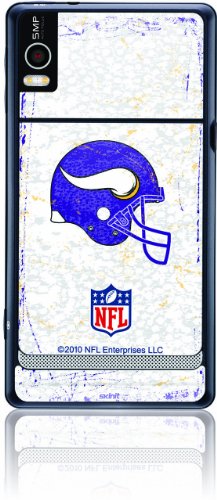 Skinit Protective Skin for DROID 2 - Minnesota ViKings Logo - Distressed Helmet