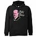 Pink Freud Hoodie :: Sigmund Freud & Pink Floyd Hoodie (Black) #798
