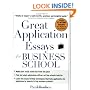 Great Application Essays for Business School (Great Application for Business School)