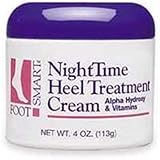 FootSmart NightTime Heel Treatment Cream, 4 oz., Each