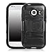 Galaxy Wireless Hybrid Dual Layer Diamond Case for Samsung Galaxy Ace Style S765C (Black Holster Hybid)