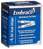 Omnis Health Embrace Blood Glucose Test Strips, 50ct