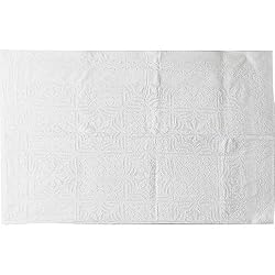 Bedspreads in Cotton Cut Work Size Twin (bscov353)