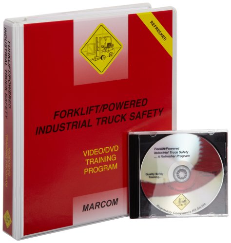 Marcom V0000619ER Forklift/Powered Industrial Truck Safety Refresher Training DVD Program On Sale