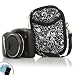 Protective Camera Case for PANASONIC LUMIX DMC TS3 , FH25 , ZS8 , ZS20 , S3 and more Digital Cameras **Includes Cleaning Kit