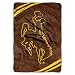 NCAA 62-Inch-by-90-Inch Fleece Throw Blanket