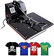 16x20 Large Non-stick surface Heat Press Machine Digital Transfer Sublimation Machine for Clamshell T-shirt
