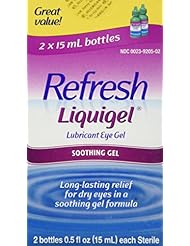 From Amazon.com. Click for details:
 Health and Beauty: Refresh Liquigel Lubricant Eye Drops 1 Fluid - 2 x 0.5 Ounce each - Refresh Health and Beauty: Refresh Liquigel Lubricant Eye Drops 1 Fluid - 2 x 0.5 Ounce each - Refresh