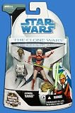 Star Wars Clone Wars Animated Action Figure No. 9 Ahsoka Tano with Rotta the Huttlet