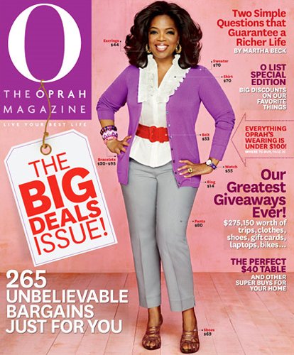 O, The Oprah Magazine (1-year)