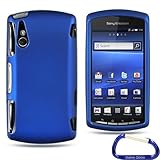 Gizmo Dorks Rubber Hard Case (Blue) with Carabiner Key Chain for the Sony E ....