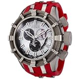 Invicta Men's 6939 Reserve Collection Bolt Chronograph Red Polyurethane Watch