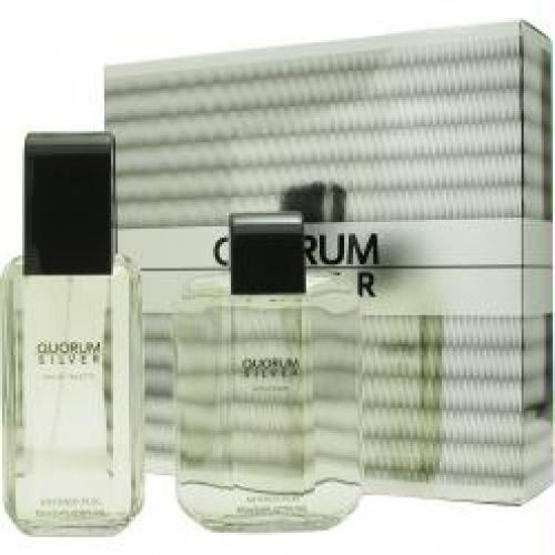 Quorum Silver Gift Set Quorum Silver By Antonio Puig/FN148059/3.4 oz/men/