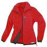 TAIGA Fleece Jacket-300 - Women's Polartec-300 Fleece Jacket, Cherry, MADE IN CANADA