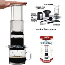 Aerobie AeroPress Coffee and Espresso - w/zippered nylon tote bag
