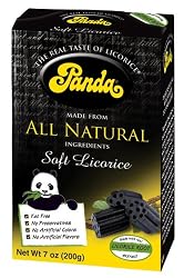 Panda All Natural Licorice Chews, 7-Ounce Boxes (Pack of 12)