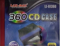 Lax-Max CD/DVD Wallet 360 Disc Capacity Notebook