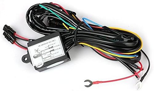 Autos DRL LED Fog Light Automatic ON/OFF Controller Module Box Relay Harness Kit