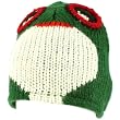 100% Wool Nepal Winter Swamp Monster Animal Fleece Lined Beanie Ski Cap Hat