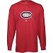 Reebok Montreal Canadiens Primary Logo Long Sleeve T-shirt