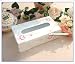 Shabby Chic Handpainted Rose Wood Tissue Box Cover