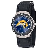 Game Time Unisex NHL-AGV-BUF Buffalo Sabres Agent Velcro Series Watch
