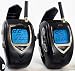 Cool Watches | Quality Watches - GSI Super Quality Stylish Set of Wrist Watch Two-Way Radios, Multi-Channels Walkie-Talkies - Great Surveillance Tool - LCD Display - 1.5 Miles Range, for Camping, Hiking and All Outdoor Activities - Earphones Included