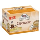 Grove Square Cappuccino Cups, Caramel, Single Serve Cup for Keurig K-Cup Brewers, 12-Count (Pack of 3)