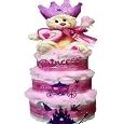 My Little Princess Baby Girl Diaper Cake Gift Tower Cheap