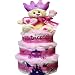 My Little Princess Baby Girl Diaper Cake Gift Tower