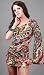 MESSING Retro Printed One Shoulder Dress Multi image 1