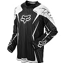Fox Racing HC Youth Boys MX Motorcycle Jersey - Color: Black Pinstripe, Size: Youth Medium