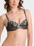 Marciano Black Hematite Shimmer Bra