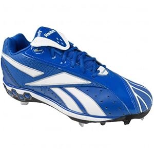 Reebok Men's Pro Cooperstown Low Hex M Baseball Shoe,Royal/White,16 M US