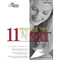 11 Practice Tests for the SAT and PSAT, 2008 (College Test Prep)