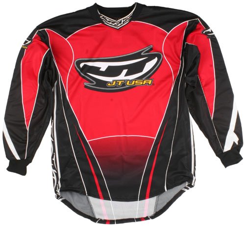 JT Team Men's Paintball Jersey - Red