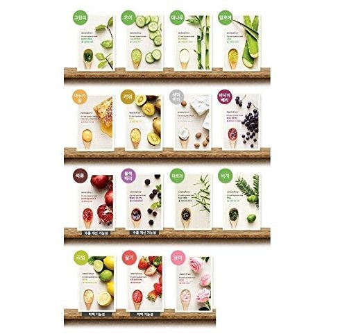 Innisfree it s real squeeze mask sheet x 15 sheets