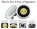 8 MA Audio MAT-660-2Y8PKG Home Theater In Wall Surround Sound Speakers