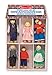 Melissa & Doug Wooden Family Doll Set