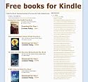 Free books for Kindle