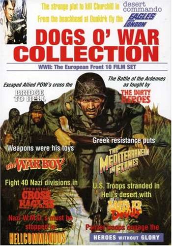 Dogs O'War Collection: WWII - The European Front 10 Film Set