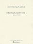 String Quartet No. 4: Score and Parts