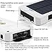 Solar Charger, 10000mAh Solar Power Bank Dual USB Port Portable Charger,Solar Battery Charger for iPhone,iPad,iPod,Cell Phone,Tablet,Camera,Rain-Resistant Dust-Proof and Shockproof (White)