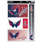 WASHINGTON CAPITALS NHL REUSABLE WALL CAR DECAL (5)