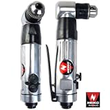 Pro-Grade 3/8" Angle Air Drill - 1,900 RPM - Reversible