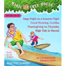 Magic Tree House Collection: Books 25-28: Stage Fright on a Summer Night/ Good Morning, Gorillas/Thanksgiving on Thursday/High Tide in Hawaii (Magic Tree House Collection)