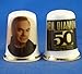 Porcelain China Collectable Thimble - Neil Diamond 50th Tour -- Free Gift Box