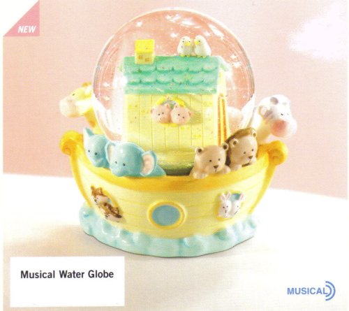 Childrens Toyshop  Toys : Noah's Ark Musical Water Globe