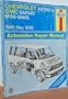 Chevrolet Astro and Gmc Safari Mini Vans Automotive Repair Manual 1985 Thru 1993 (Haynes Automotive Manuals)